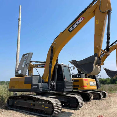 89КВт Использованная гидравлическая экскаватор XCMG XE215 Вторая рука тяжелое строительное оборудование