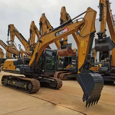 Тяжелое использование XCMG XE135 гидравлическая экскаваторная машина с треком ползания