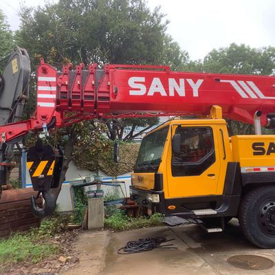 Сельское хозяйство Sany 750 Подержанный кран 75 тонн Мощность грузовик