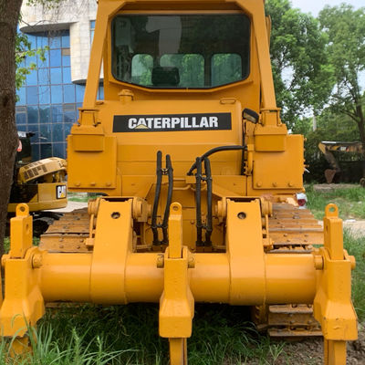 Дизельный двигатель использованные гусеничные бульдозеры CAT D7G Dozer 150kW Эргономический дизайн