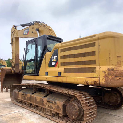 Устойчивый гидравлический экскаватор второй руки Cat336 Старые мини-строительные машины