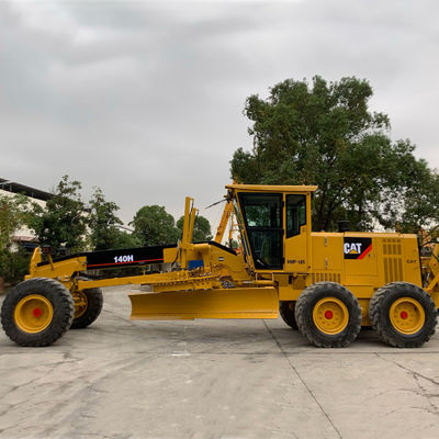 Строительство использованный Гейдер Caterpillar CAT 140H Моторный Гейдер 250 HP Высокая производительность