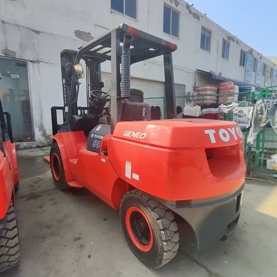 5 тонн подержанный вилочный погрузчик Toyota 50 Второй ручной вилочный погрузчик с высотой подъема 3,5 м
